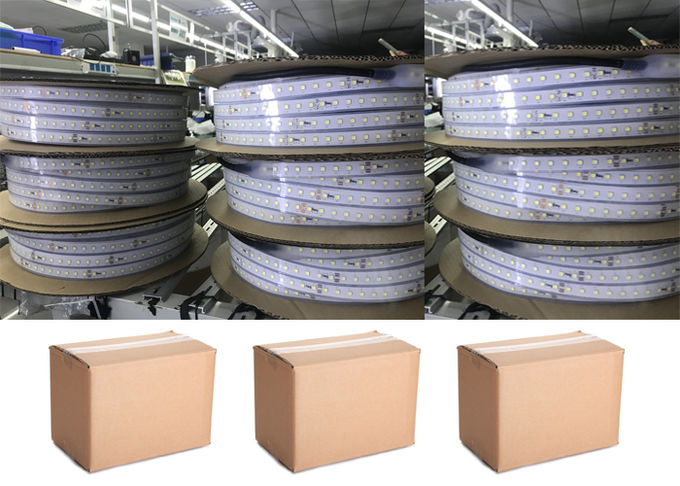 DC12V SMD2835 5050 RGB 실리콘은 네온 광에게 5 미터 / 릴 4를 보내게 했습니다