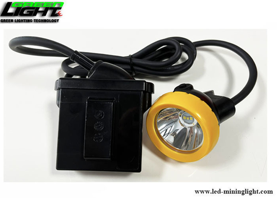 캡 램프 3.7V 10000 럭스 긴 배터리 사용 시간을 채굴하는 불길 안전은 광산에 사용했습니다