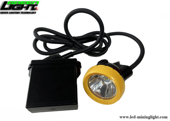 캡 램프 3.7V 10000 럭스 긴 배터리 사용 시간을 채굴하는 불길 안전은 광산에 사용했습니다