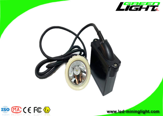 10000 Lux 광업 안전모 조명 6600mAh 충전식 광업 모자 램프