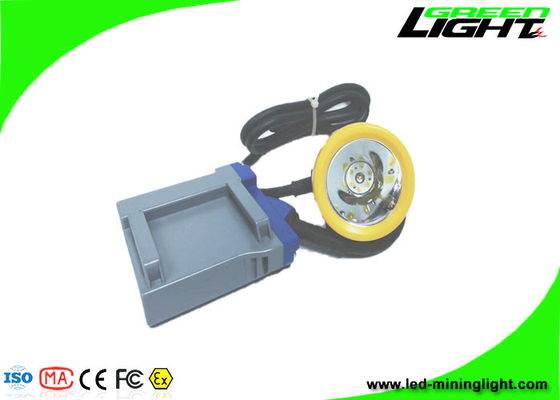 15000 lux 216lum LED 광부 헤드램프 재충전용 IP68 방수 16 시간 오래 견딘