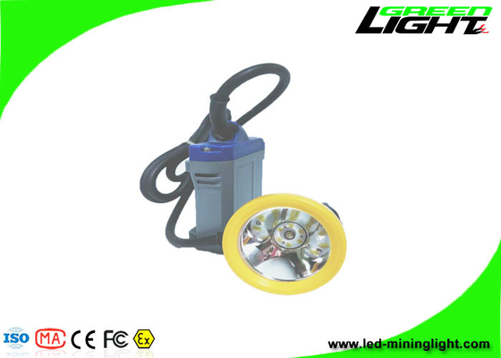 15000 lux 216lum LED 광부 헤드램프 재충전용 IP68 방수 16 시간 오래 견딘