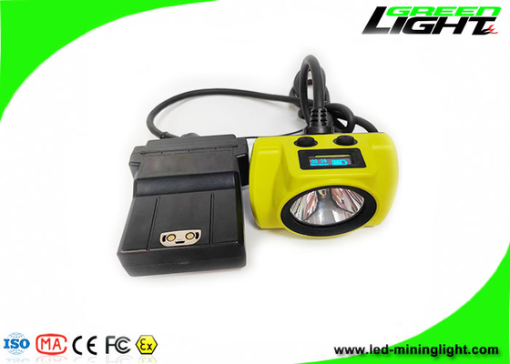 13600 MAh LED 광부 모자 램프 IP68 방수 25000 럭스 석탄 광부 헤드램프