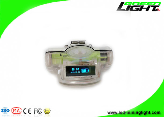 휴대용 6.8Ah LED 광업 램프 OLED 디스플레이 13000 럭스 반대로 충격 자석 USB 위탁