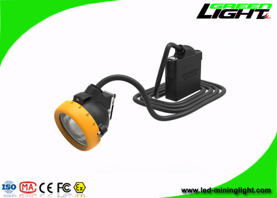 안전모를 위한 10000 럭스 6600 mAh USB 충전기 광부 전조등이 16hrs LED 광업 모자에 의하여 점화합니다