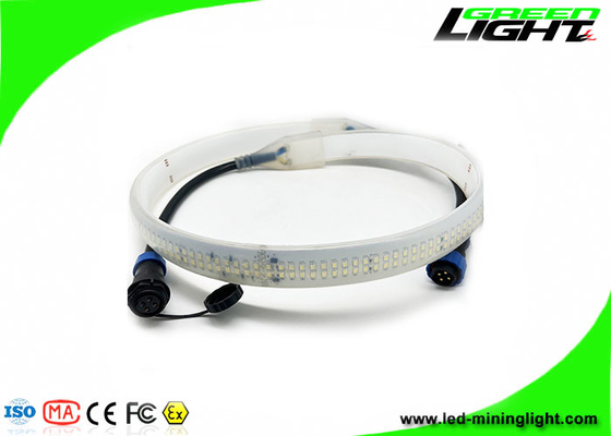 SMD5050 30W LED 유연한 스트립 조명 IP68 방수 DC24V 2160lum/M ATEX 터널 지하 광업 야외