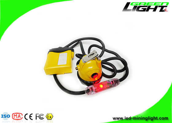 IP68은 LED 광부 모자 램프 25000Lux 348lum 지하 광업 헤드램프를 방수 처리합니다