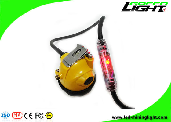 IP68은 LED 광부 모자 램프 25000Lux 348lum 지하 광업 헤드램프를 방수 처리합니다