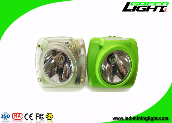 USB 충전기를 가진 232lum 13000 럭스 지하 LED 광업 전조등 480mA 6.8Ah 재충전용 헤드라이트