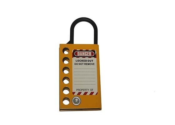 50 * 116 Mm 알루미늄 잠금 태그아웃 걸쇠 6 PC 패드 록 족쇄 두께 5 Mm