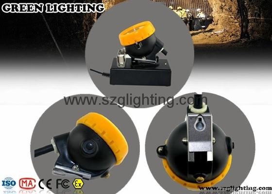 방수 석탄 광부 Headlamp, 6.2Ah 건전지 3W 힘 LED 채광 램프