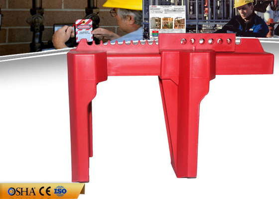 빨간 조정할 수 있는 볼 밸브 잠금 684g 무게 50 Mm - 200 밀리미터 지름