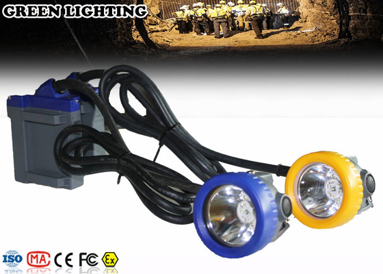 GLT-7B 폭발 방지 IP67 3W 10000 럭스 재충전이 가능한 LED 전면램프 560g 중량