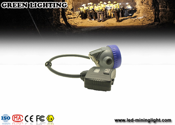 IP67 5.6ah는 반 LED 광업 빛 PP Meterial를 8000 럭스 강한 광도 끈으로 묶었습니다