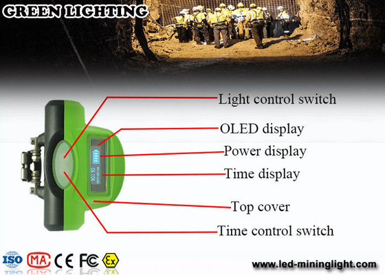 PP 재질과 OLED 화면으로 아 LED 마이닝 전면램프 6.4를 녹색으로 만드세요