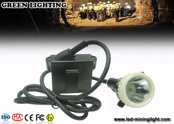채광 안전모 headlamp 옥외 난조/최고 밝은 재충전용 LED 광부 모자 램프 리튬 전지