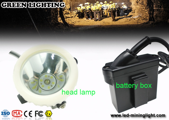 채광 안전모 headlamp 옥외 난조/최고 밝은 재충전용 LED 광부 모자 램프 리튬 전지