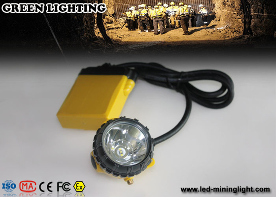 25000 럭스 12Ah 건전지 3W LED 탄광업은 4개 수준 점화로 점화합니다