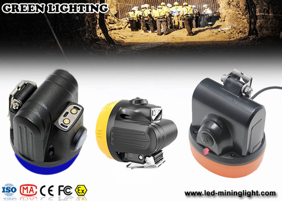 움직일 수 있는 강철 걸이를 가진 안전모를 위한 2.8Ah 리튬 이온 건전지 IP68 LED 광부 Headlamp