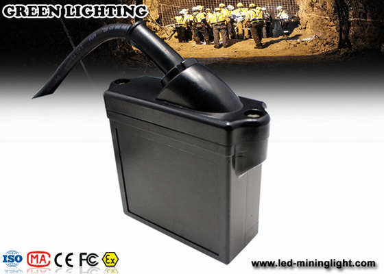 3.7V 6.6Ah 리튬 배터리, 크리사람과 주도하는 캡 램프 지하 막장은 마이닝 전면램프를 이끌었습니다