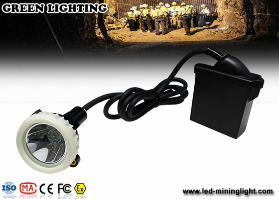 10000 럭스고 휘도 LED 마이닝 전면램프, 3.7V 6.6Ah 지하 캡 램프