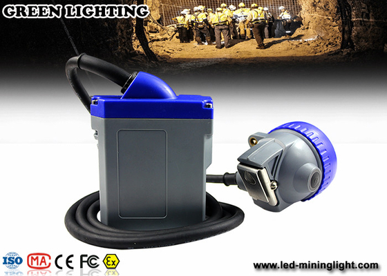 10000lux 광도 LED 광업 빛 3.7V 6.6Ah 건전지를 가진 비상사태 광부 램프