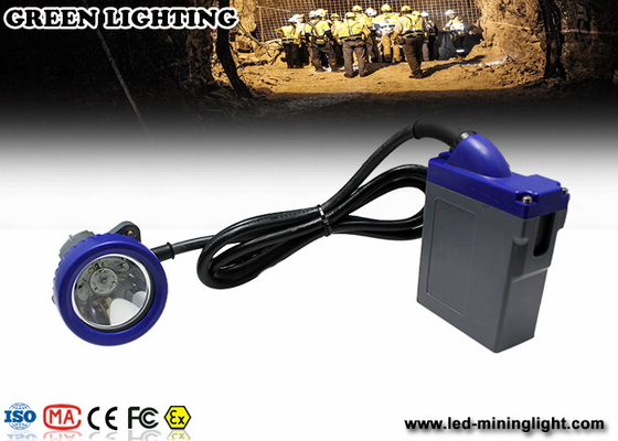 10000lux 광도 LED 광업 빛 3.7V 6.6Ah 건전지를 가진 비상사태 광부 램프