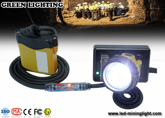 LED 마이닝 전면램프 안전성 캡 램프, 최고 밝기 25000 럭스 IP68