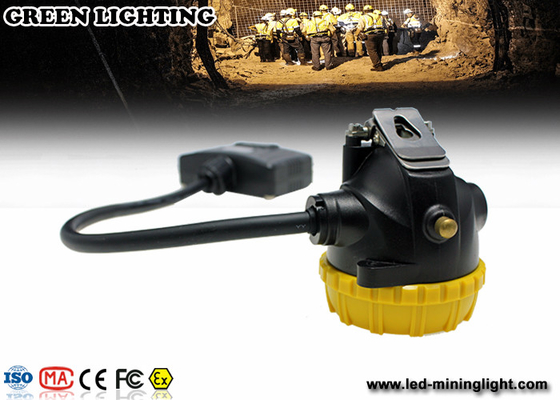 반 3.7V 450mA 재충전용 LED Headlamp - 코드 헬멧은 램프를 거치했습니다