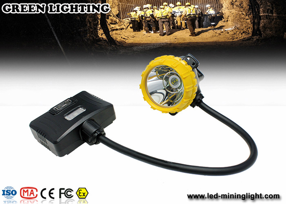 반 3.7V 450mA 재충전용 LED Headlamp - 코드 헬멧은 램프를 거치했습니다