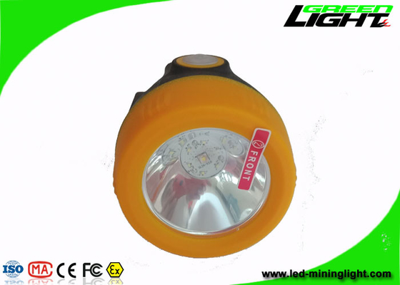 10000 지하 탄광을 위한 럭스 재충전용 LED Headlamp 조정가능한 SS 클립