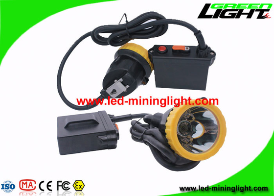 가장 밝은 재충전용 LED Headlamp 50000lux 고성능 11.2Ah 650Lum
