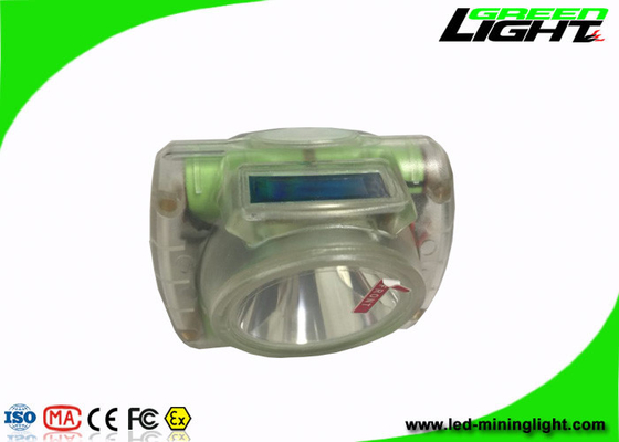 IP68는 투명한 색깔을 가진 LED 광업 빛 6.4Ah 건전지 수용량을 방수 처리합니다