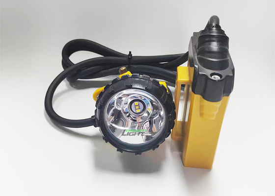 348루멘 3W 탄광 램프 충전식 LED 광부 안전 헤드 램프 10.4Ah 대용량 배터리