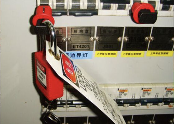 나일론 PA 미니 브레이커 록아웃 소형 회로 차단기 록아웃, 핀 아웃 표준 전기 록아웃