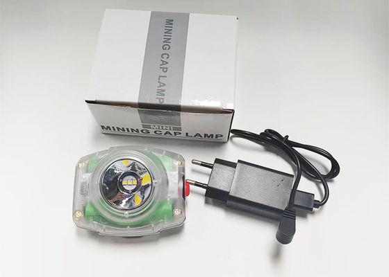 경량 채굴 헤드램프 7Ah 23000lux 지하 채굴 캡 램프 광부 손전등