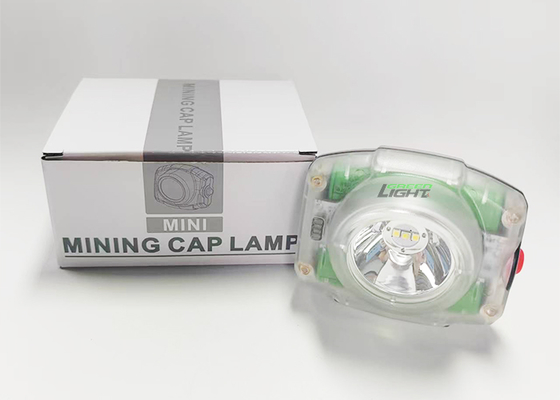 199g 컴팩트 사이즈 방수 LED 헬멧 램프 광부 전등 23000lux 4.4W 강력한 광부 빛