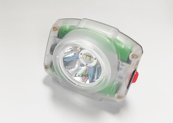 199g 컴팩트 사이즈 방수 LED 헬멧 램프 광부 전등 23000lux 4.4W 강력한 광부 빛