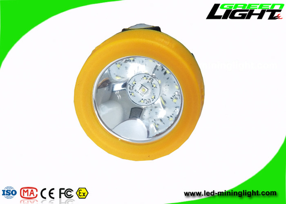 10000lux 광도 다채로운 포탄을 가진 재충전용 광부 Headlamp 170g 무게