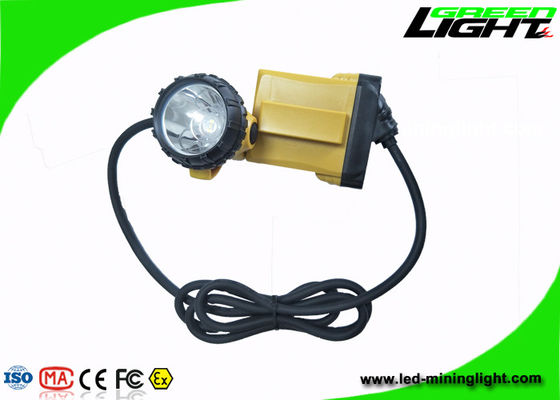 하이빔 LED 광업 빛, 큰 수용량 건전지 팩을 가진 LED 광업 Headlamp
