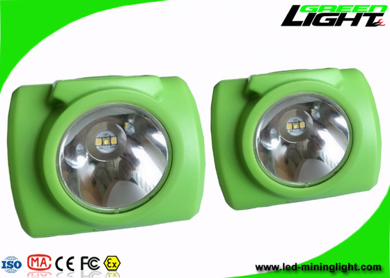 코드가 없는 재충전용 광부 Headlamp 안전 폭발 방지 3.7V 녹색