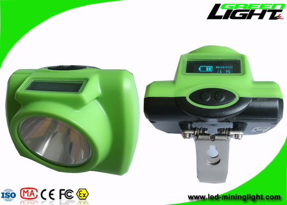 코드가 없는 재충전용 광부 Headlamp 안전 폭발 방지 3.7V 녹색