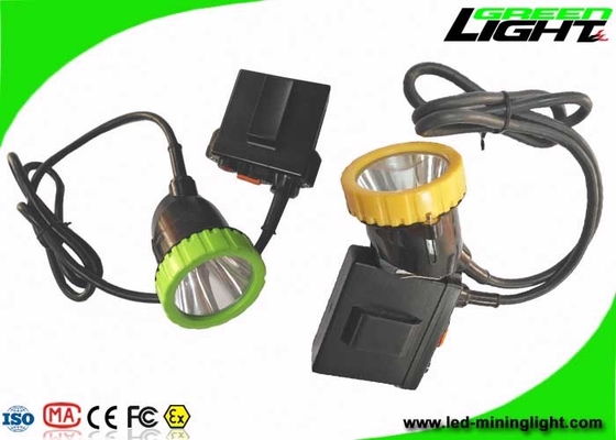 추적을 위한 방수 IP67 마이닝 재충전이 가능하 LED 전면램프 3.7V 11.2Ah 50000 럭스