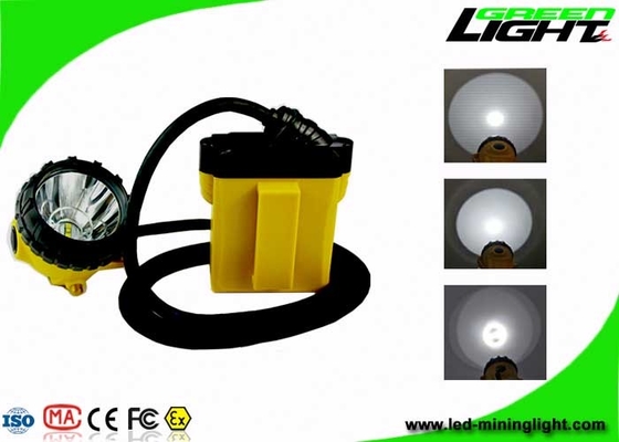 IP68 25000 럭스 LED 마이닝 빛 반대론자 폭발물 348lum 10.4Ah 삼성 배터리
