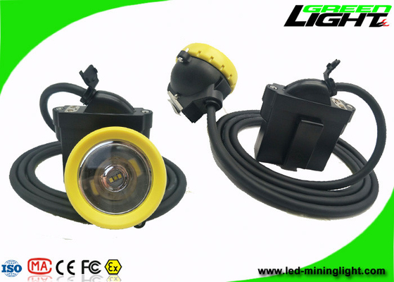 재충전용 10000lux 안전 광부 모자 램프 IP68 GL5-D LED 산업 USB