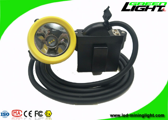 재충전용 10000lux 안전 광부 모자 램프 IP68 GL5-D LED 산업 USB