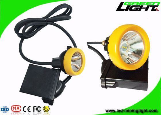 실리콘 버튼과 크리사람 근원 LED 마이닝 빛 IP68 10000 럭스 6.6Ah 배터리