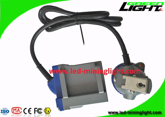 IP68은 주도하는 광부들 캡 램프 1.67 와트 6.6Ah 재충전이 가능한 Li를 방수 처리합니다 - 이온 바테리