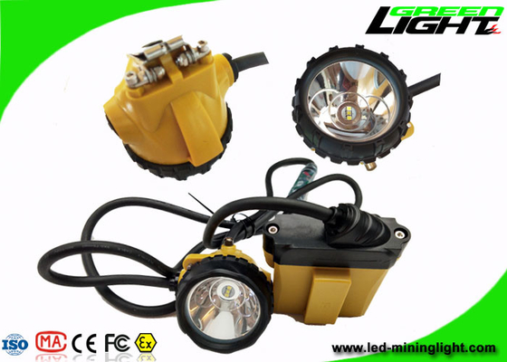 크리인 LED 코드가 없는 모자 램프 490g 최고 광도 25000lux 10.4Ah 폭발 예방