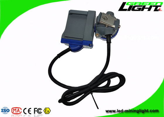 USB 충전 LED 마이닝 빛 10000 럭스 캡 램프 6.6Ah 재충전이 가능한 Li - 이온 바테리